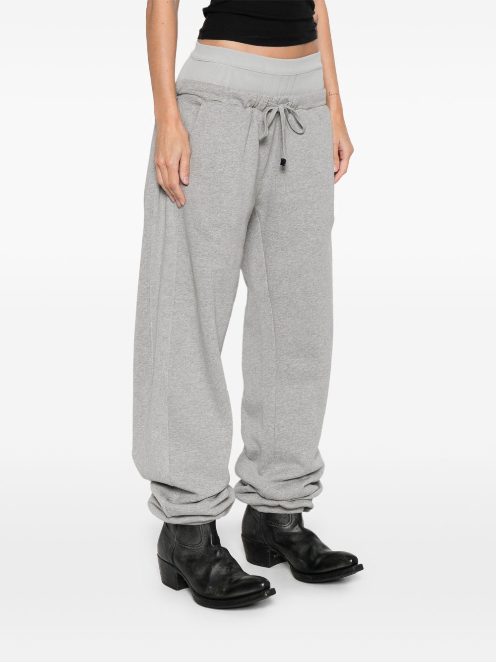 The Attico Trousers Grey The Attico 