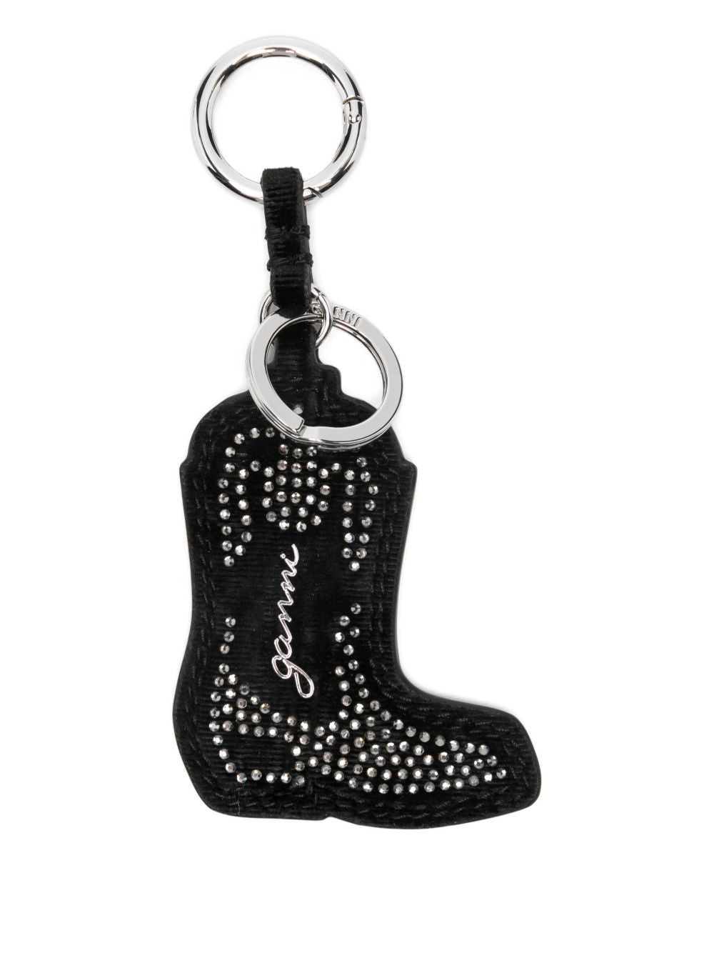 GANNI Keychains Black Ganni 