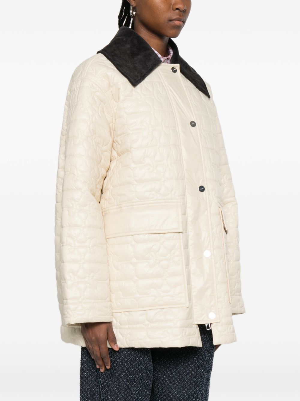 GANNI Jackets Ivory Ganni 