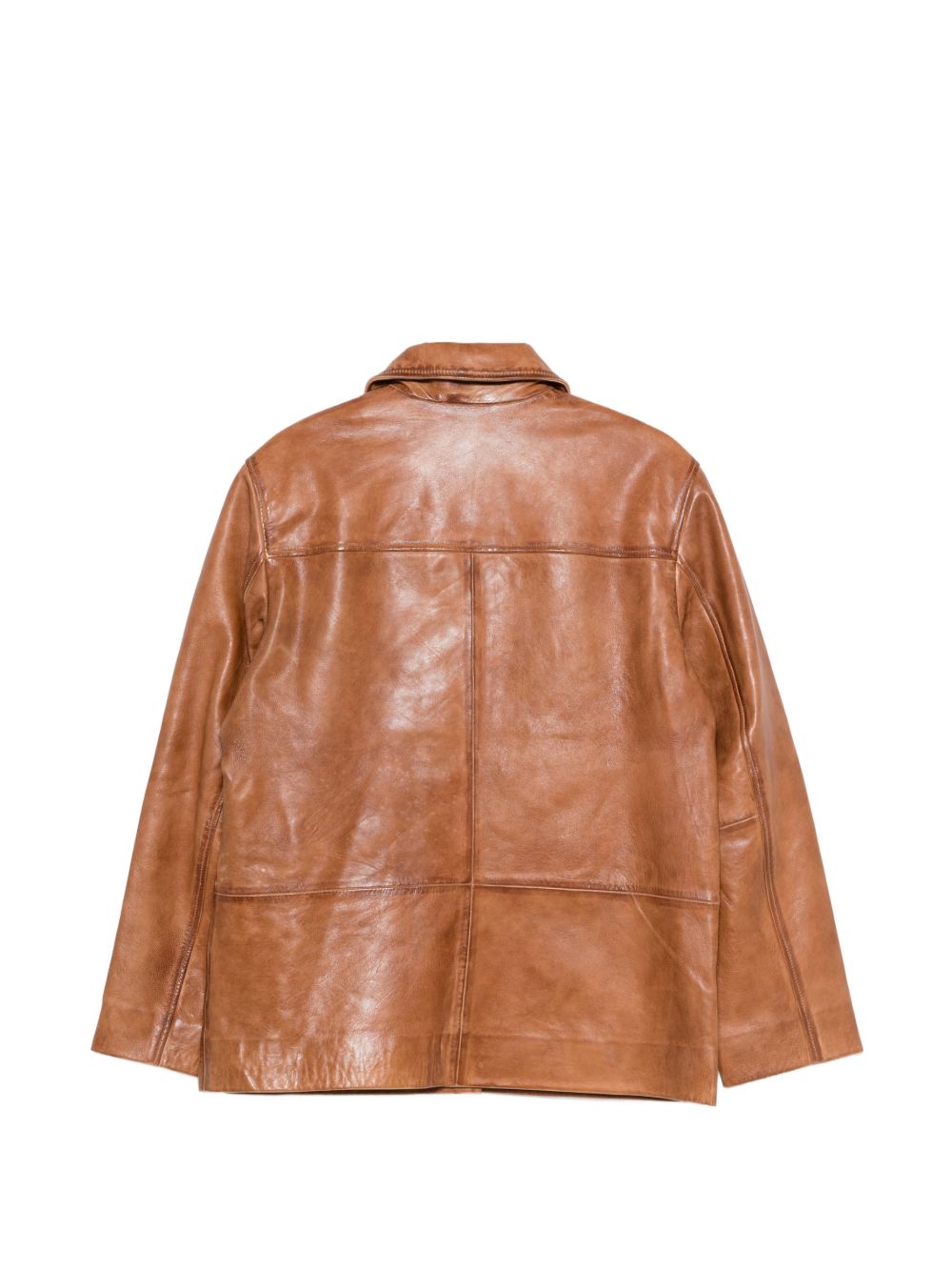 HERSKIND Jackets Leather Brown HERSKIND 
