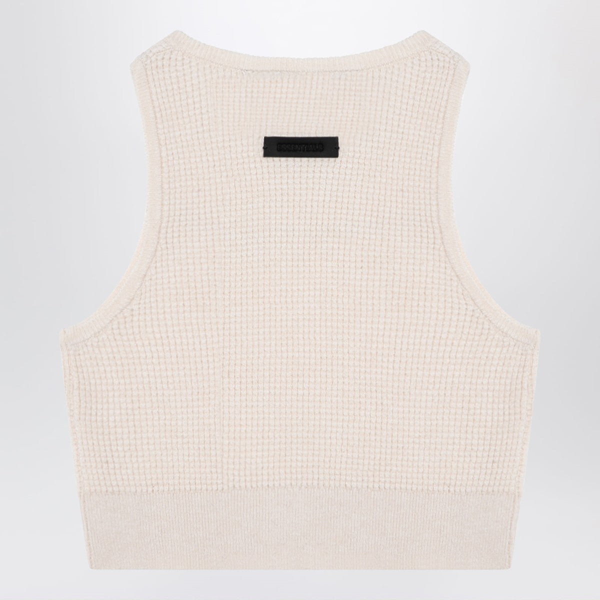 Fear of God Essentials Sporty white honeycomb tank top Fear of God Essentials 