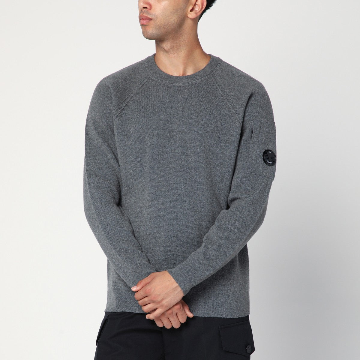 C.P. Company Grey wool-blend sweater C.P. Company 