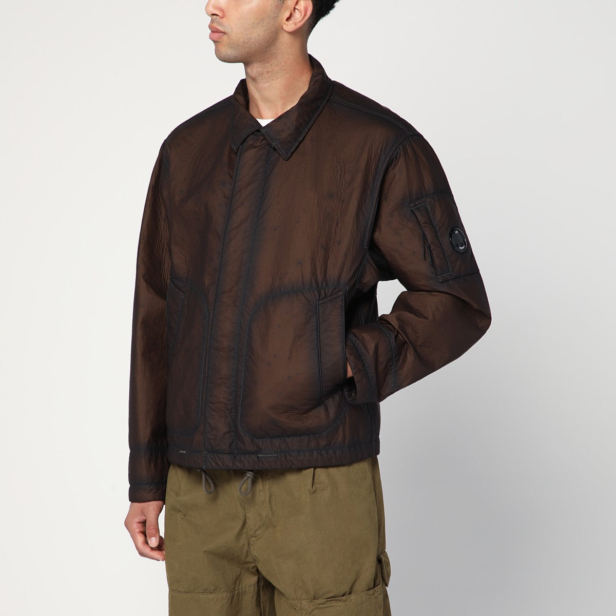 C.P. Company Faded brown nylon jacket C.P. Company 