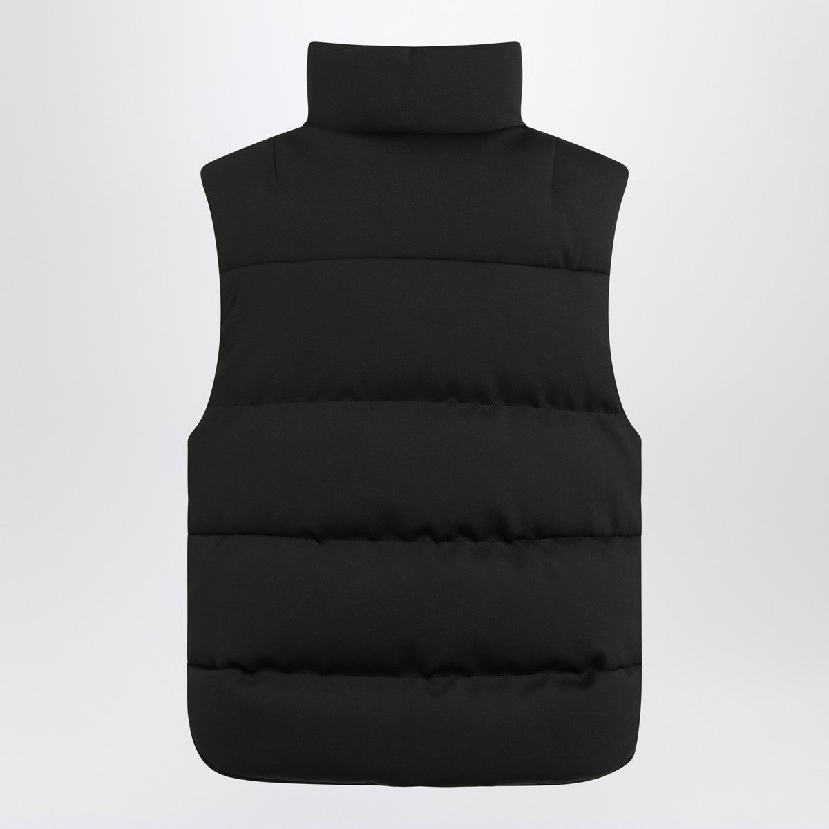 Moncler X Edward Enninful Black padded zip vest Moncler X Edward Enninful 