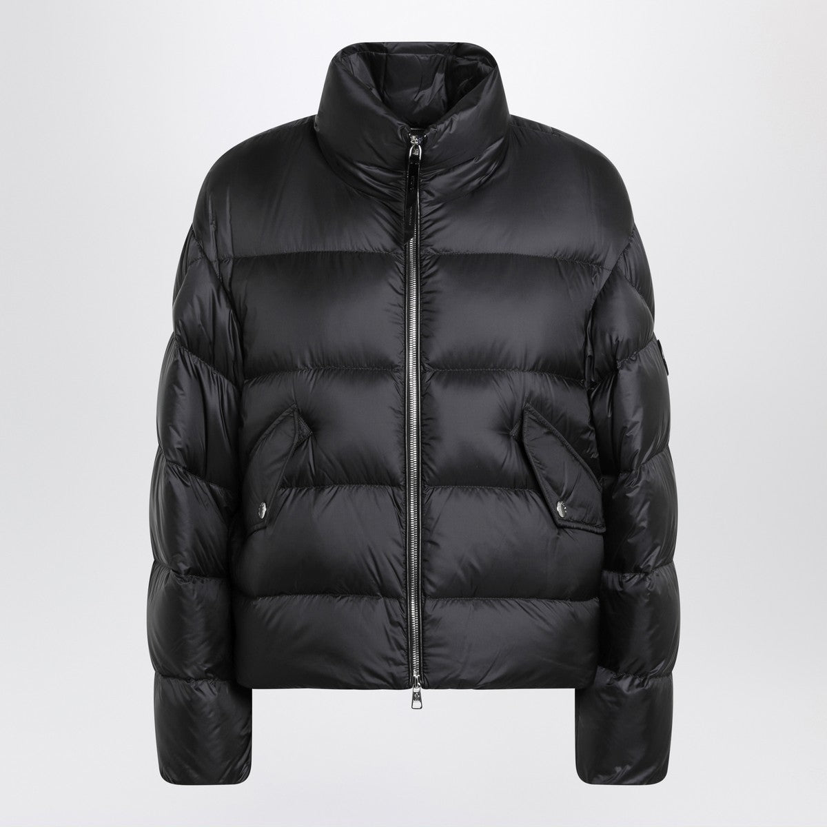 Moncler X Edward Enninful Black zip down jacket Moncler X Edward Enninful 