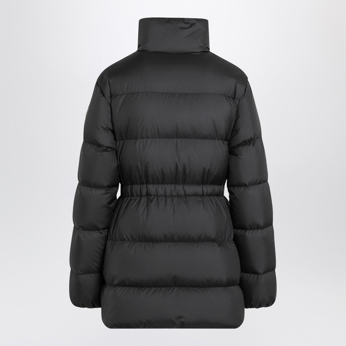 Moncler Black Brossette down jacket with zip Moncler 