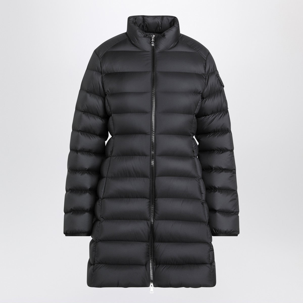 Moncler Black Igesse midi down jacket Moncler 