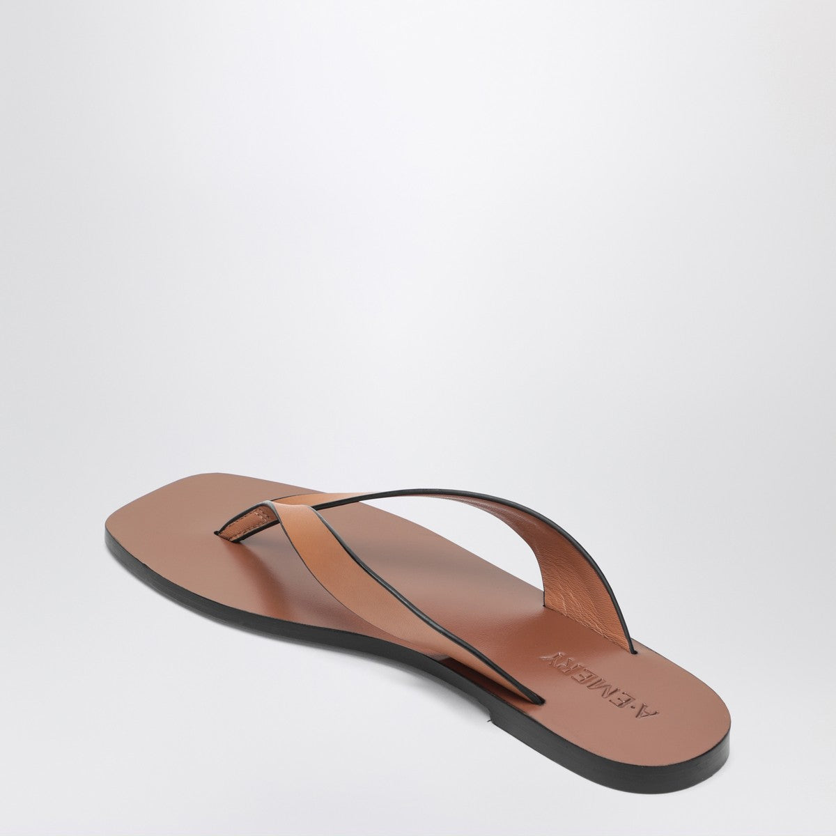 A.EMERY The Kinto Sandals brown in leather A.EMERY 