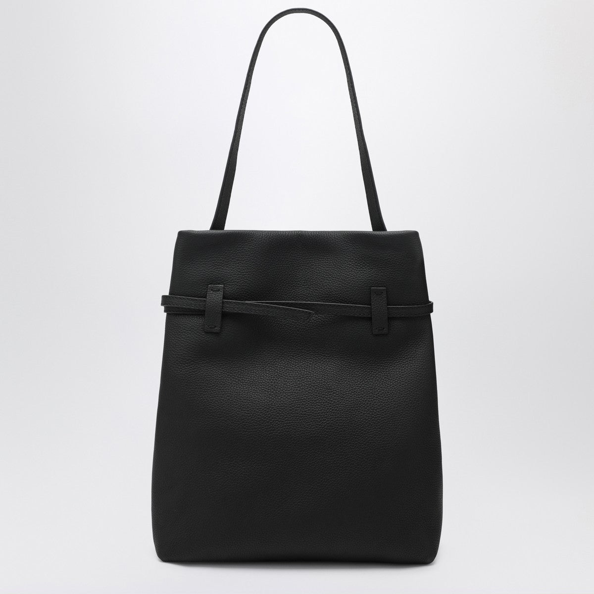 Manu Atelier Tote Du Jour tote bag in black calfskin Manu Atelier 