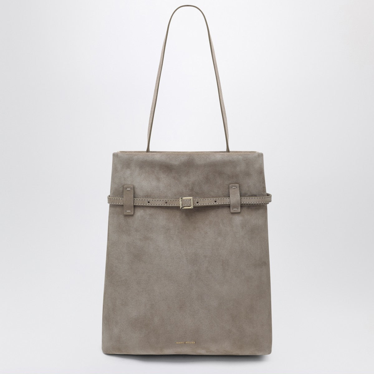 Manu Atelier Tote Du Jour Sughero tote bag in suede Manu Atelier 