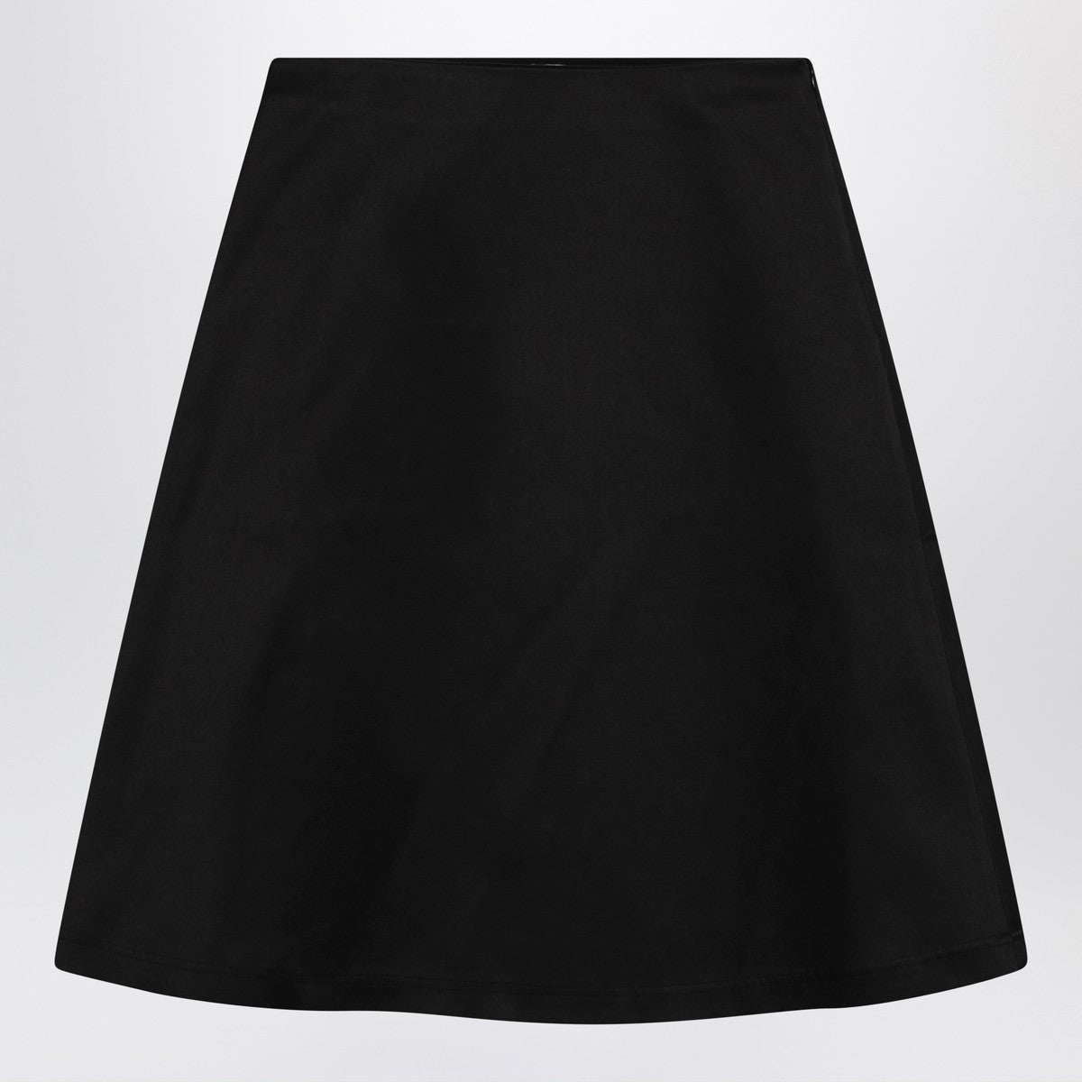 the garment Black cotton-blend Kelly skirt the garment 