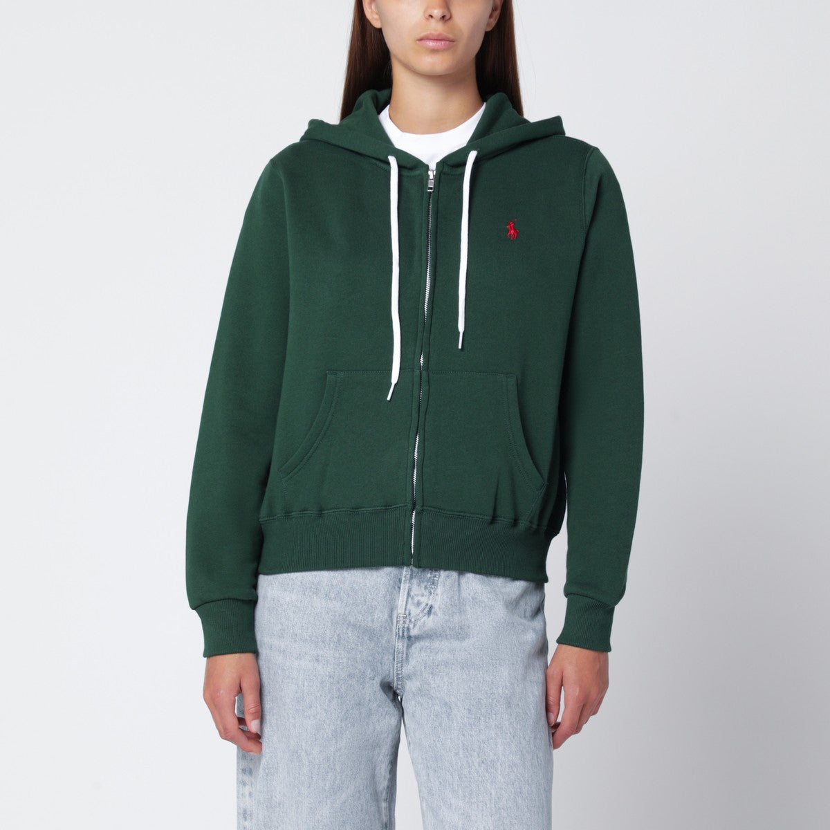 Polo Ralph Lauren Pine green cotton-blend sweatshirt Polo Ralph Lauren 