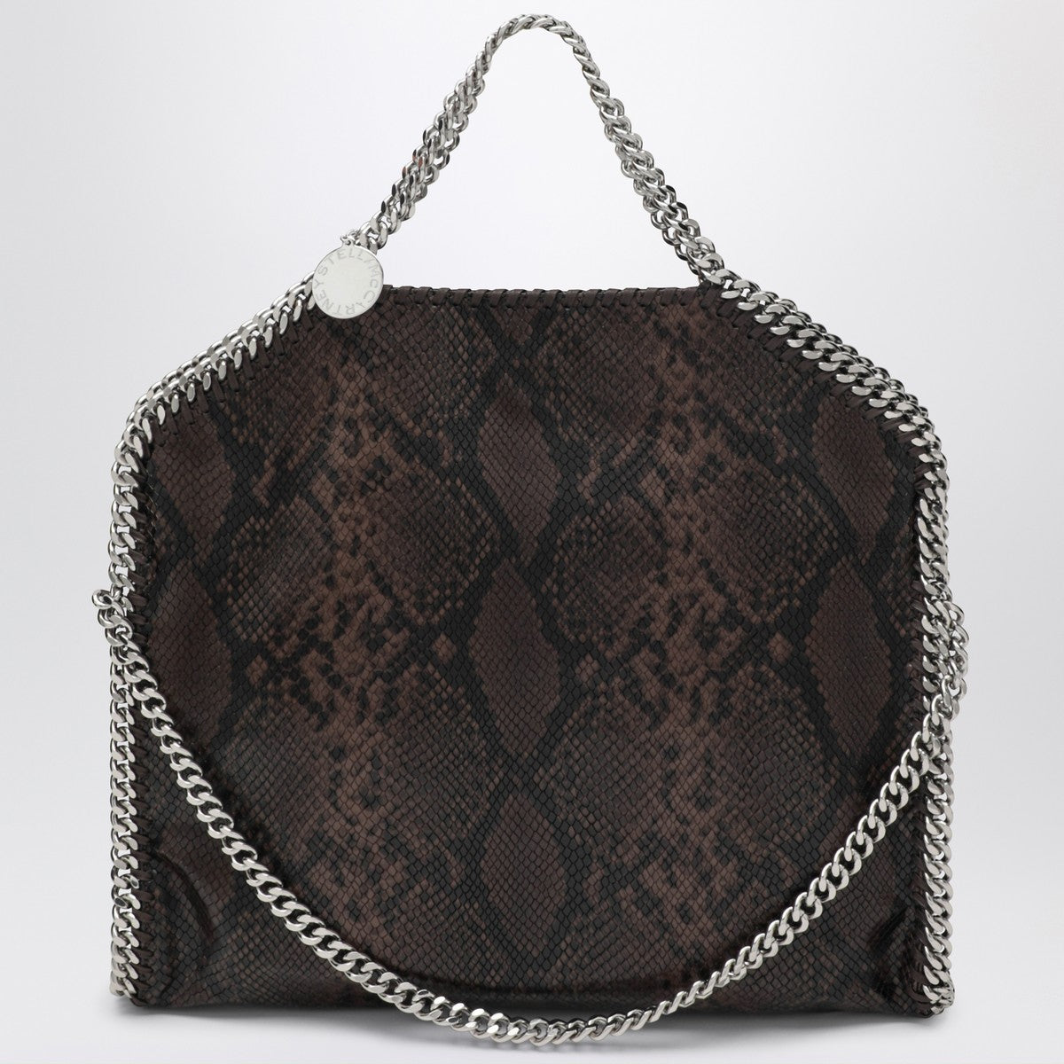 Stella McCartney Falabella Tote Fold Over with snake print Stella McCartney 