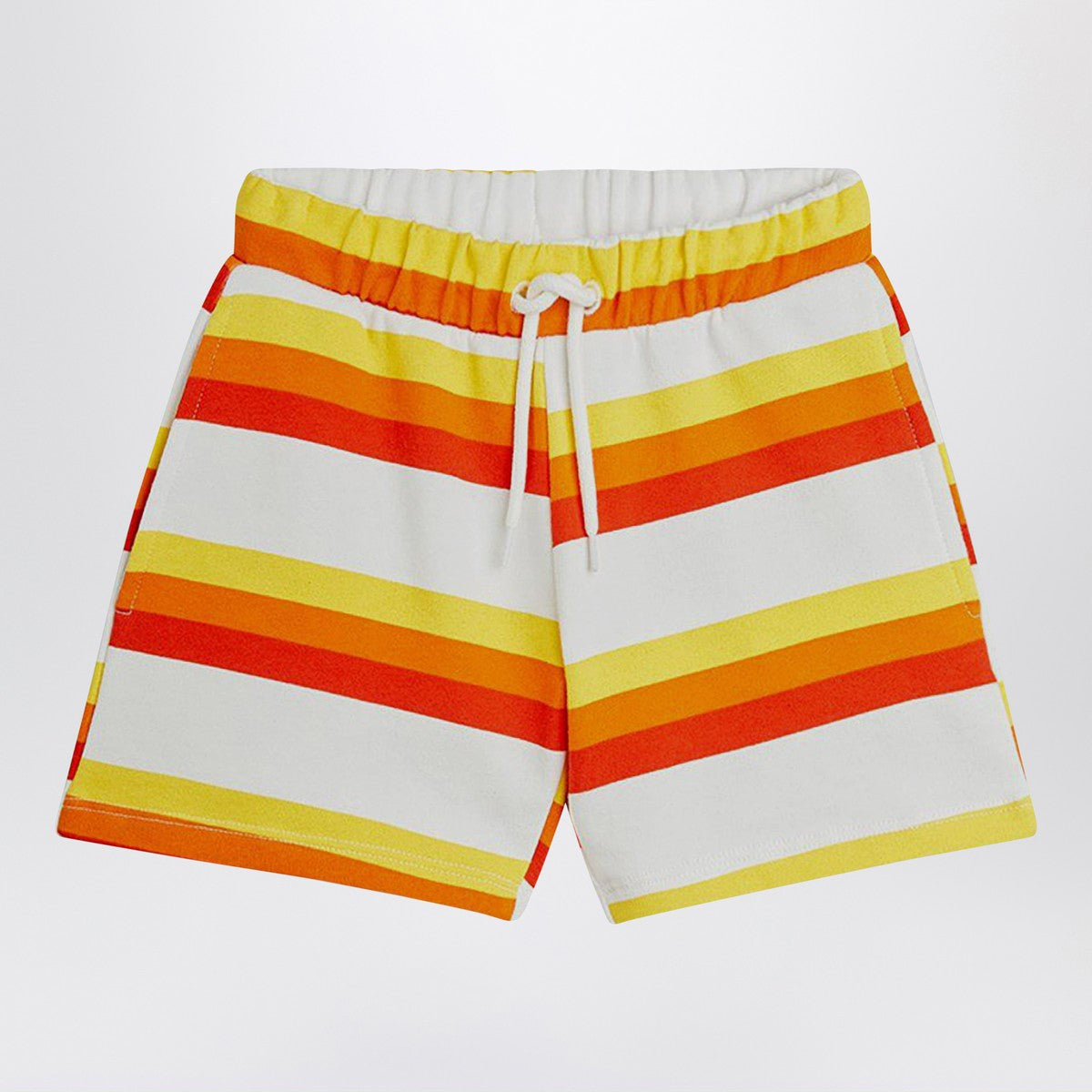 Mini Rodini Short yellow/orange/red striped Mini Rodini 
