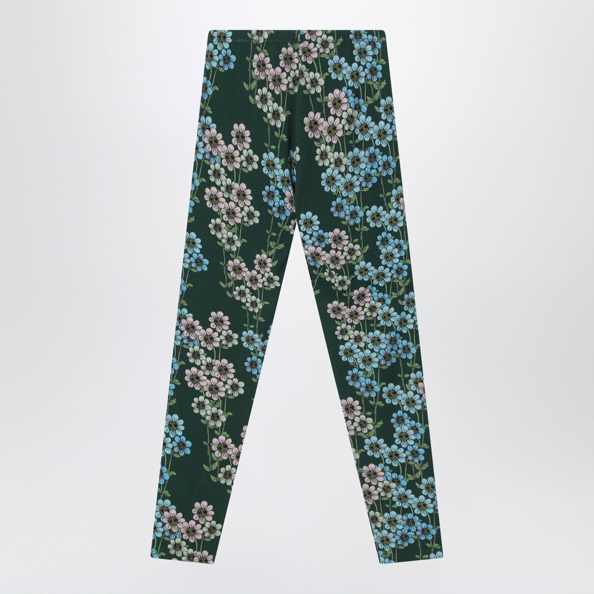 Mini Rodini Green organic cotton leggings Mini Rodini 