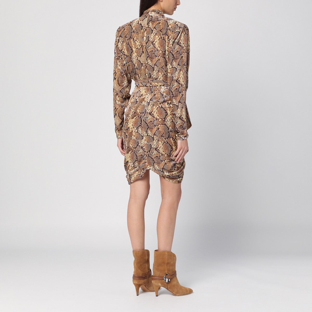 ISABEL MARANT Cleora snake print dress Isabel Marant 