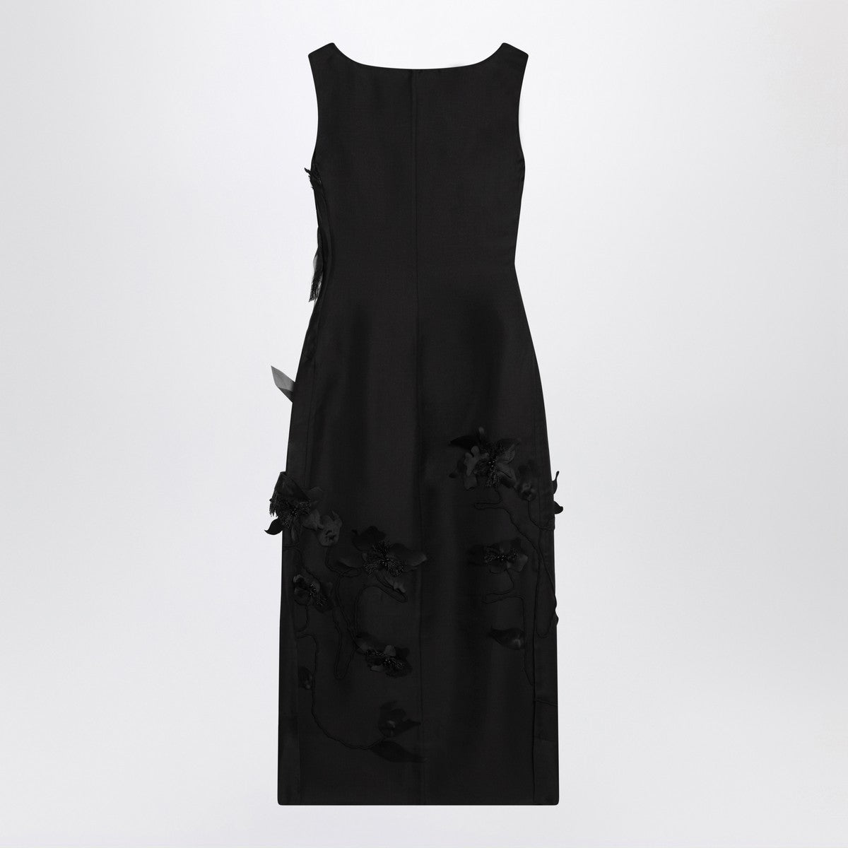 MKDT Studio Atelier Dove black dress in silk and wool MKDT Studio 