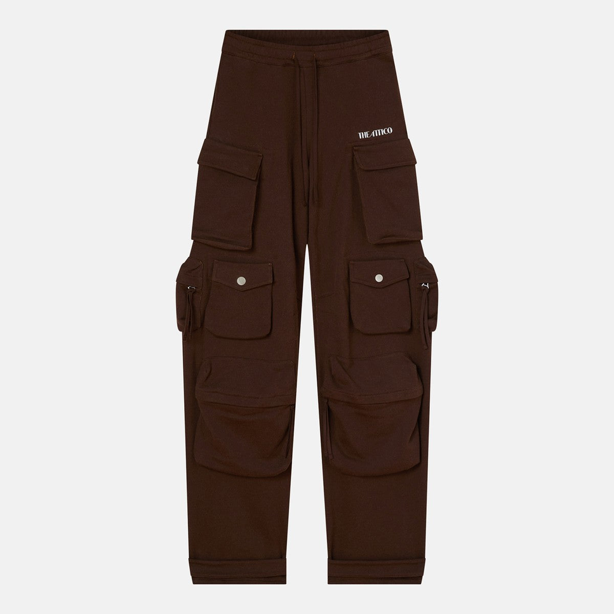 The Attico Brown Fern cargo pants The Attico 