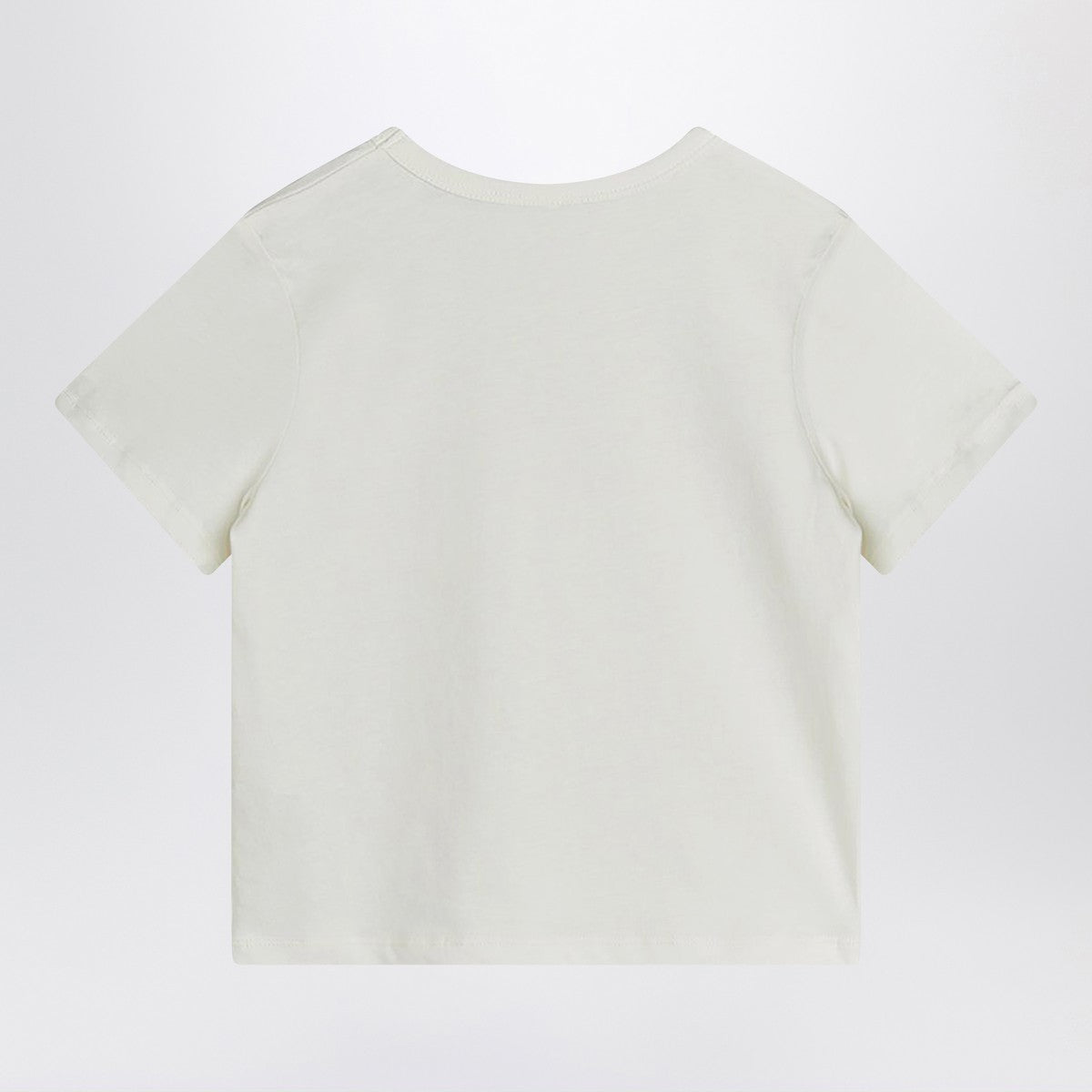 Mini Rodini white T-shirt with ladybug embroidery Mini Rodini 