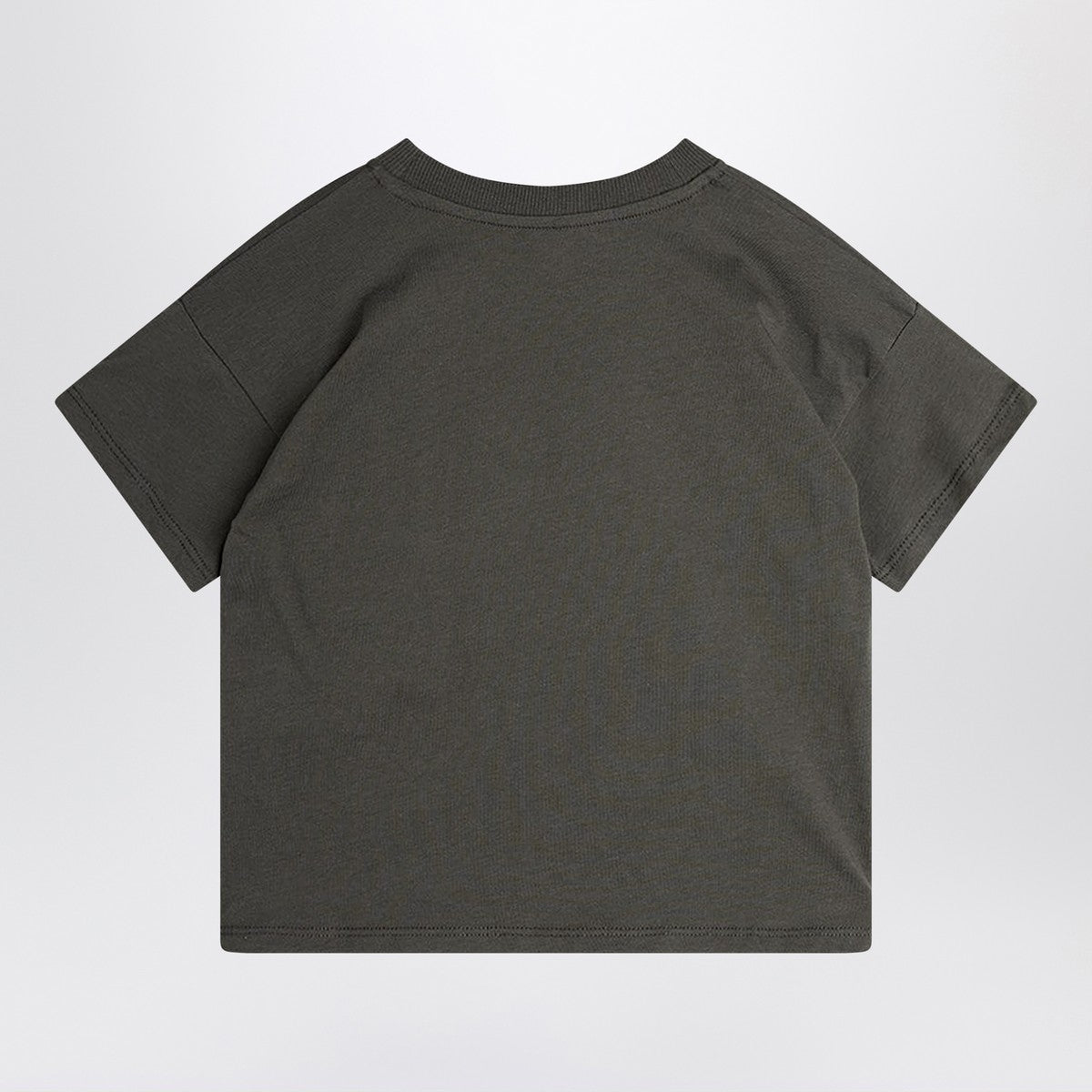 Mini Rodini faded black t-shirt with heart embroidery and arrow Mini Rodini 