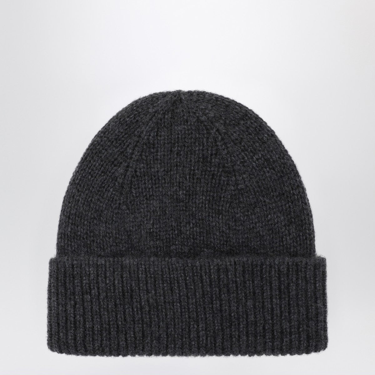Roberto Collina Cashmere Beanie in Anthracite Grey Roberto Collina 