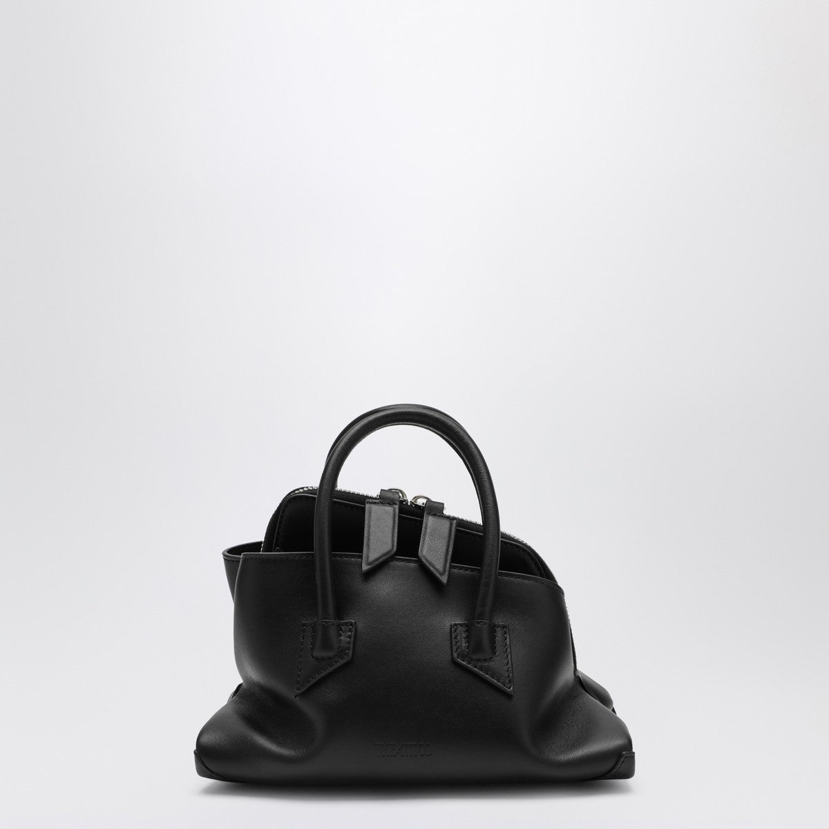 The Attico Black leather La Passeggiata Mini bag The Attico 