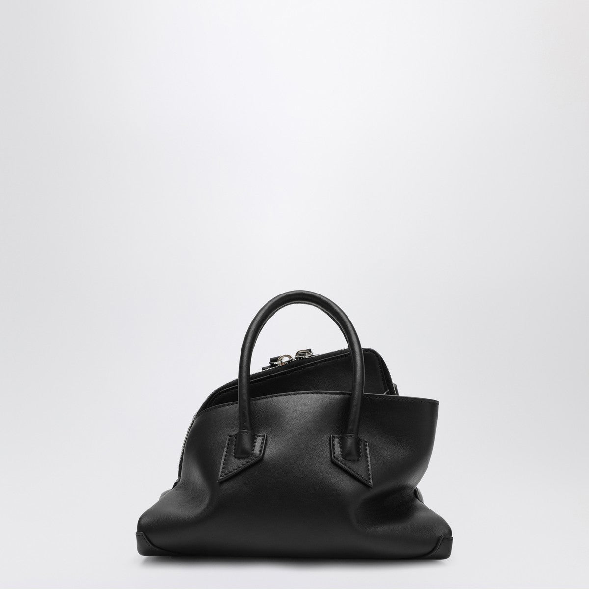 The Attico Black leather La Passeggiata Mini bag The Attico 