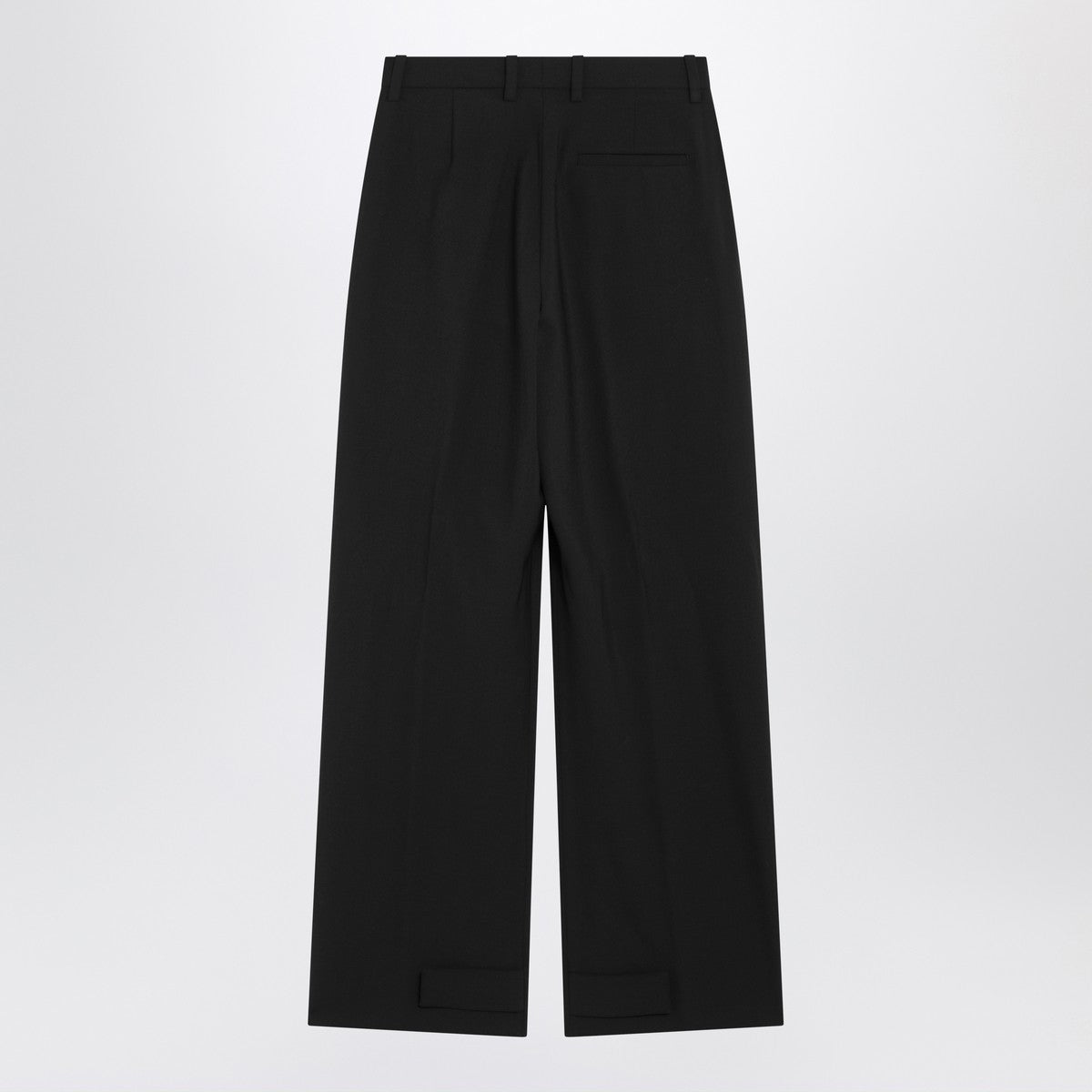Moncler X Edward Enninful Black wool-blend trousers Moncler X Edward Enninful 