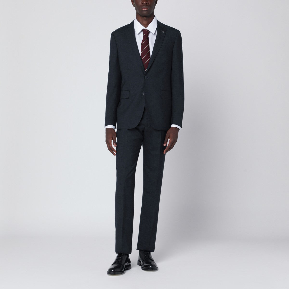 Tagliatore Blue single-breasted wool suit Tagliatore 