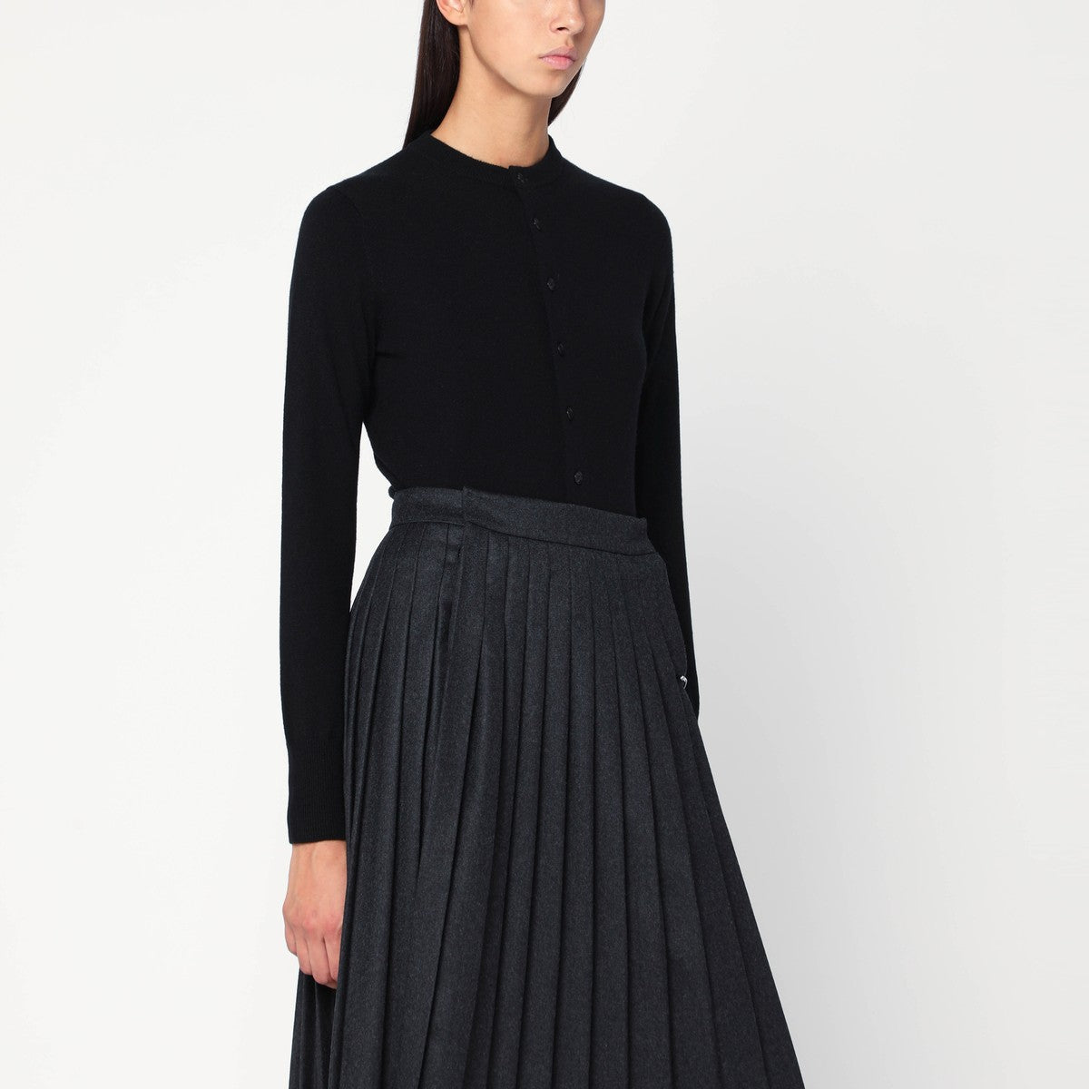 extreme cashmere Black cashmere cardigan extreme cashmere 