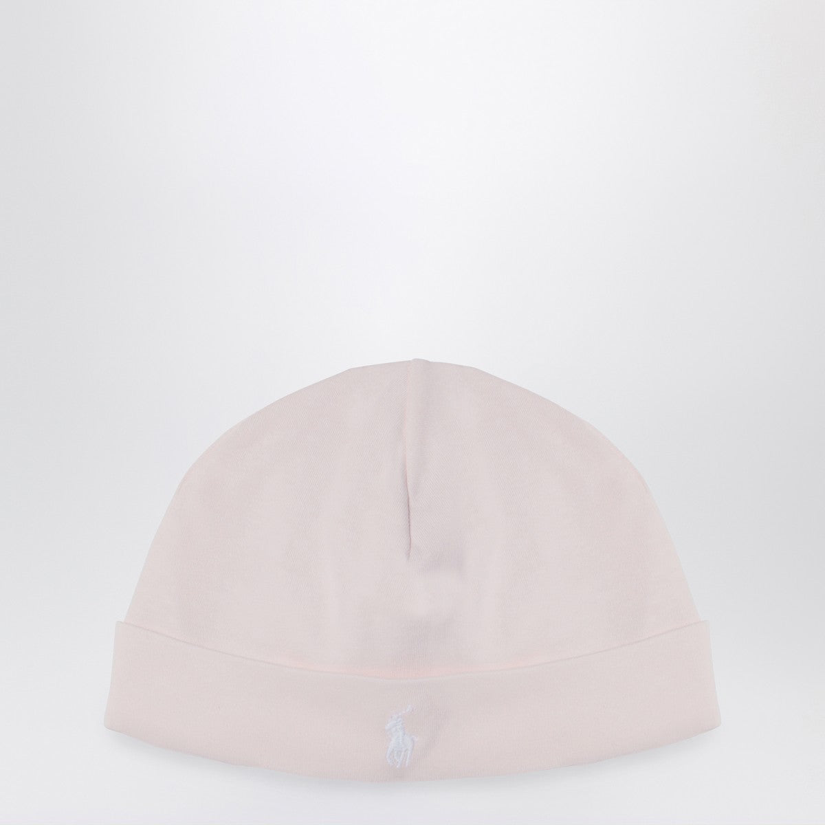 Polo Ralph Lauren Light pink cotton bonnet with logo Polo Ralph Lauren 