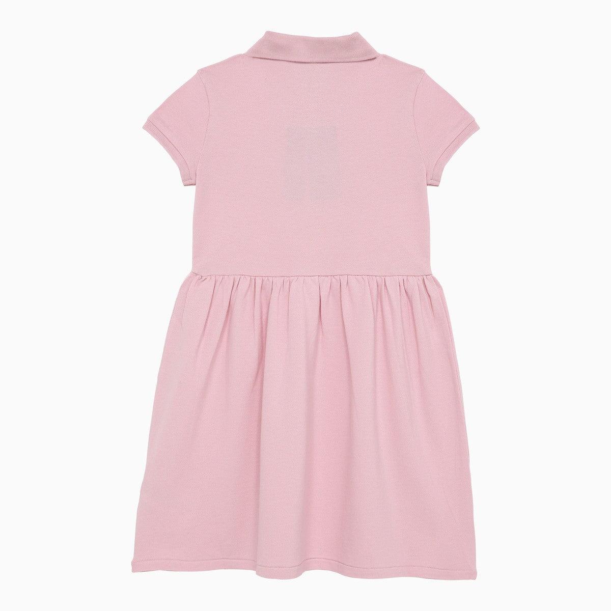 Polo Ralph Lauren Pink cotton dress with logo Polo Ralph Lauren 