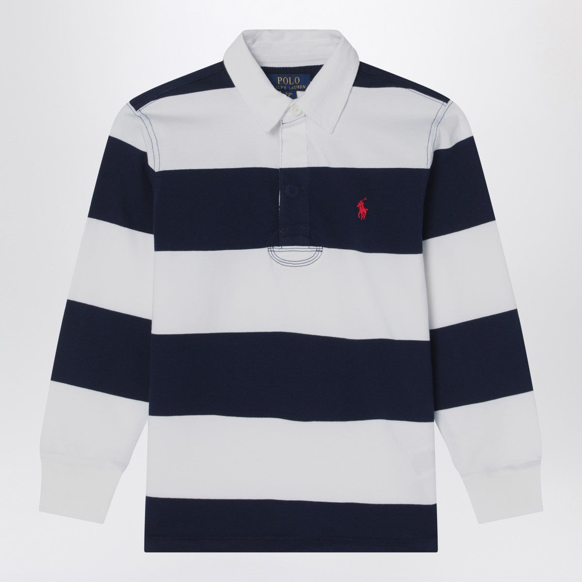 Polo Ralph Lauren White/navy blue striped polo Polo Ralph Lauren 