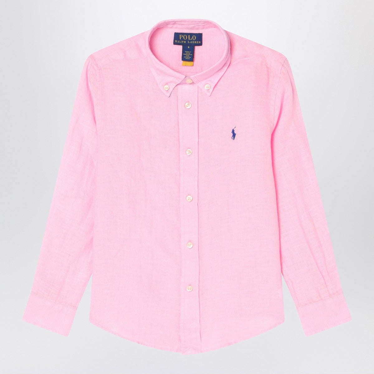 Polo Ralph Lauren Pink linen button-down shirt Polo Ralph Lauren 