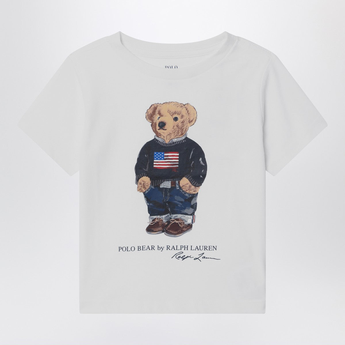 Polo Ralph Lauren White Polo Bear T-shirt Polo Ralph Lauren 