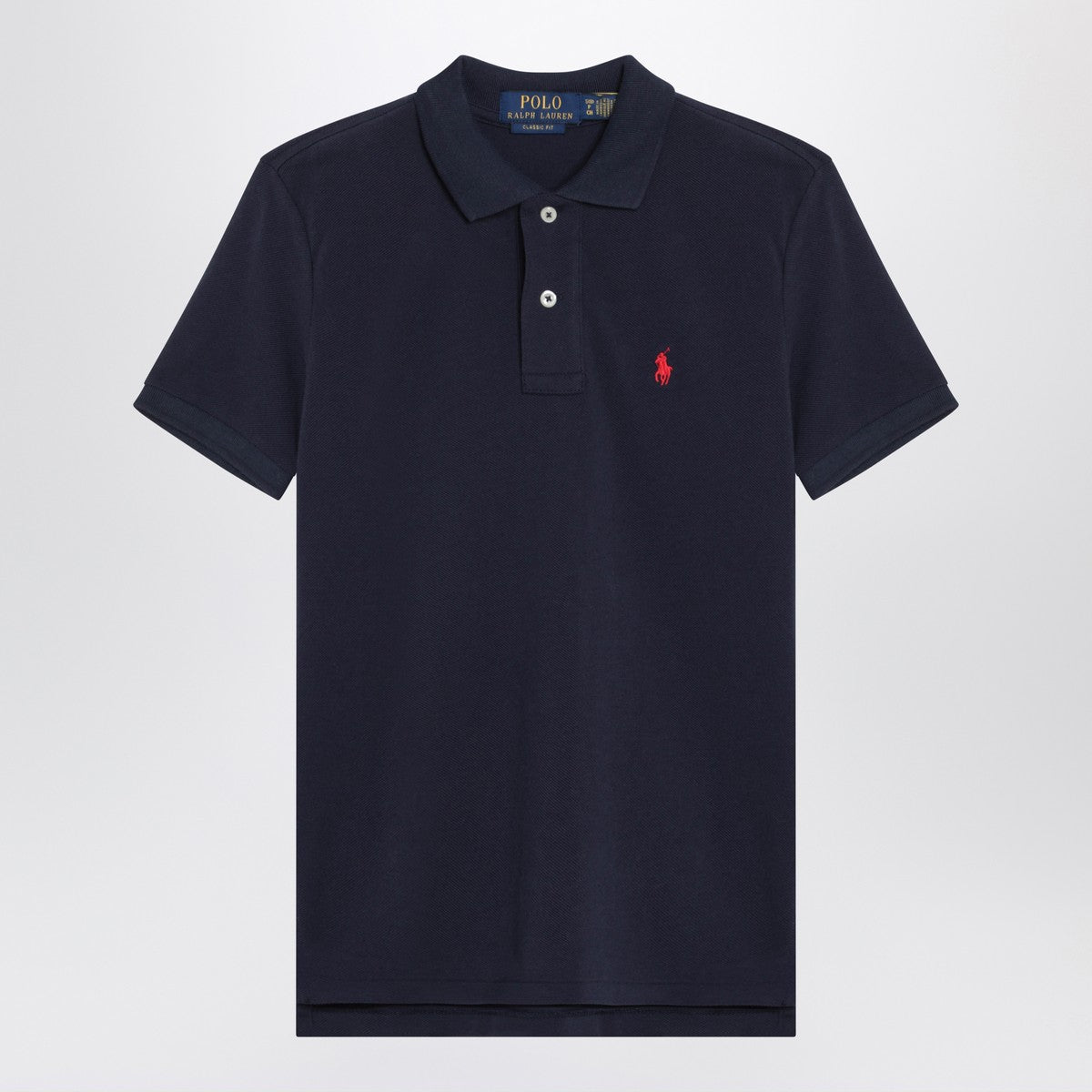 Polo Ralph Lauren Navy blue cotton polo shirt with embroidered logo Polo Ralph Lauren 