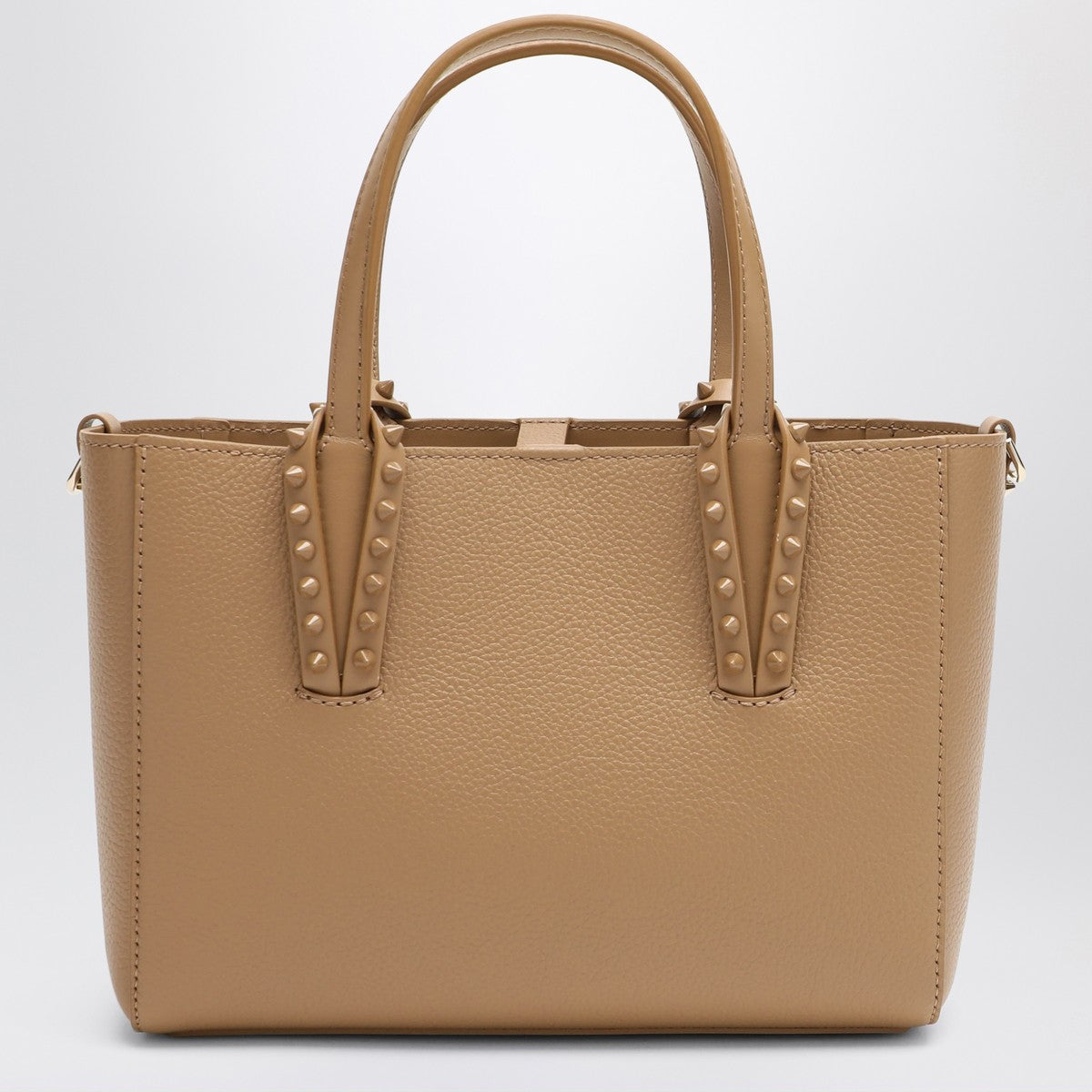 Christian Louboutin Beige leather Cabata mini tote bag Christian Louboutin 