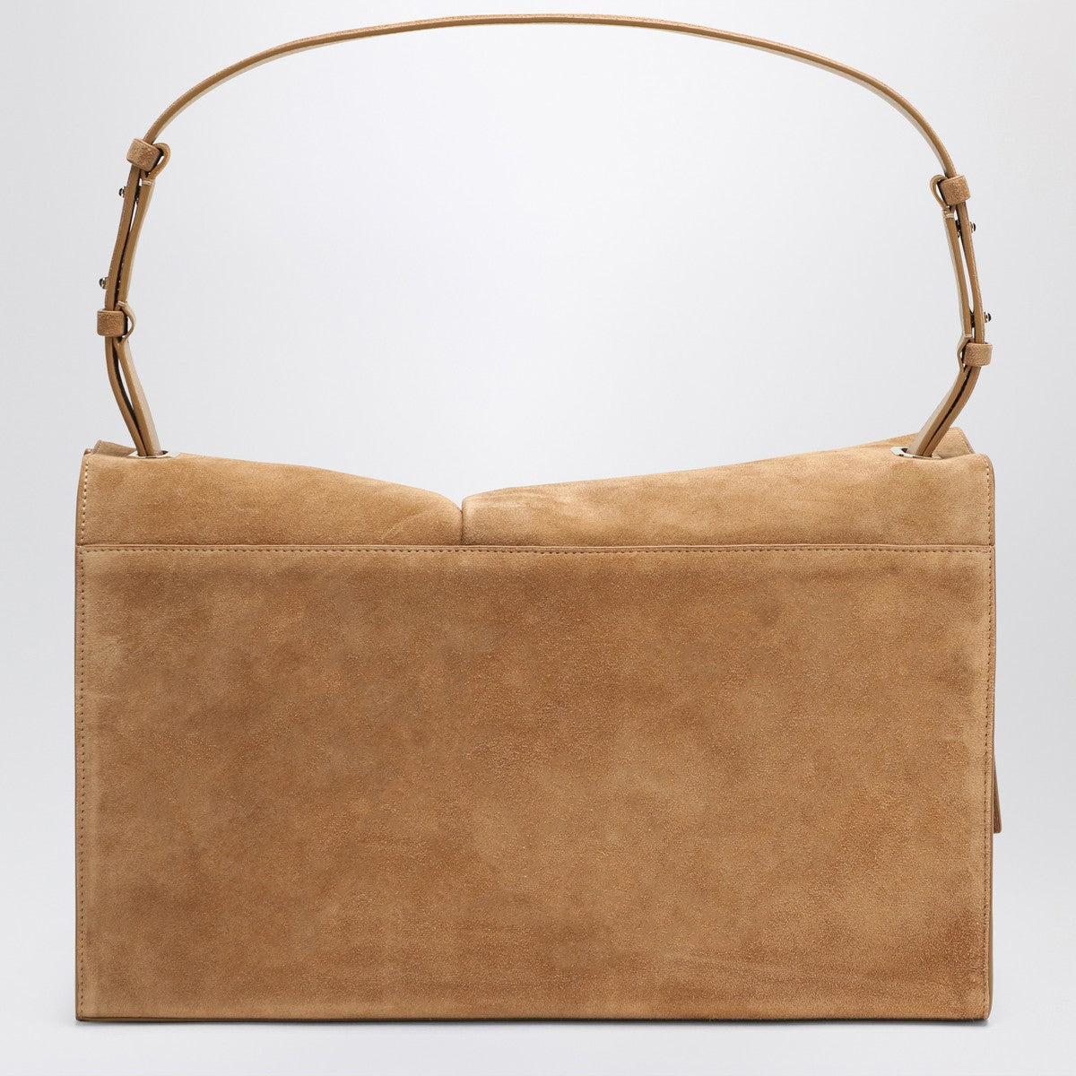 Christian Louboutin Baggy small beige shoulder bag in suede Christian Louboutin 