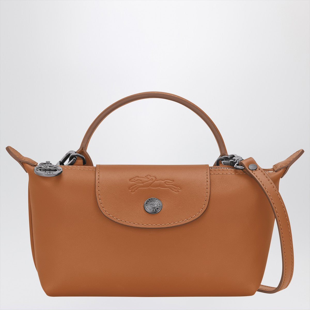 Longchamp Pochette Le Pliage Xtra XS in Cashew colour Longchamp 