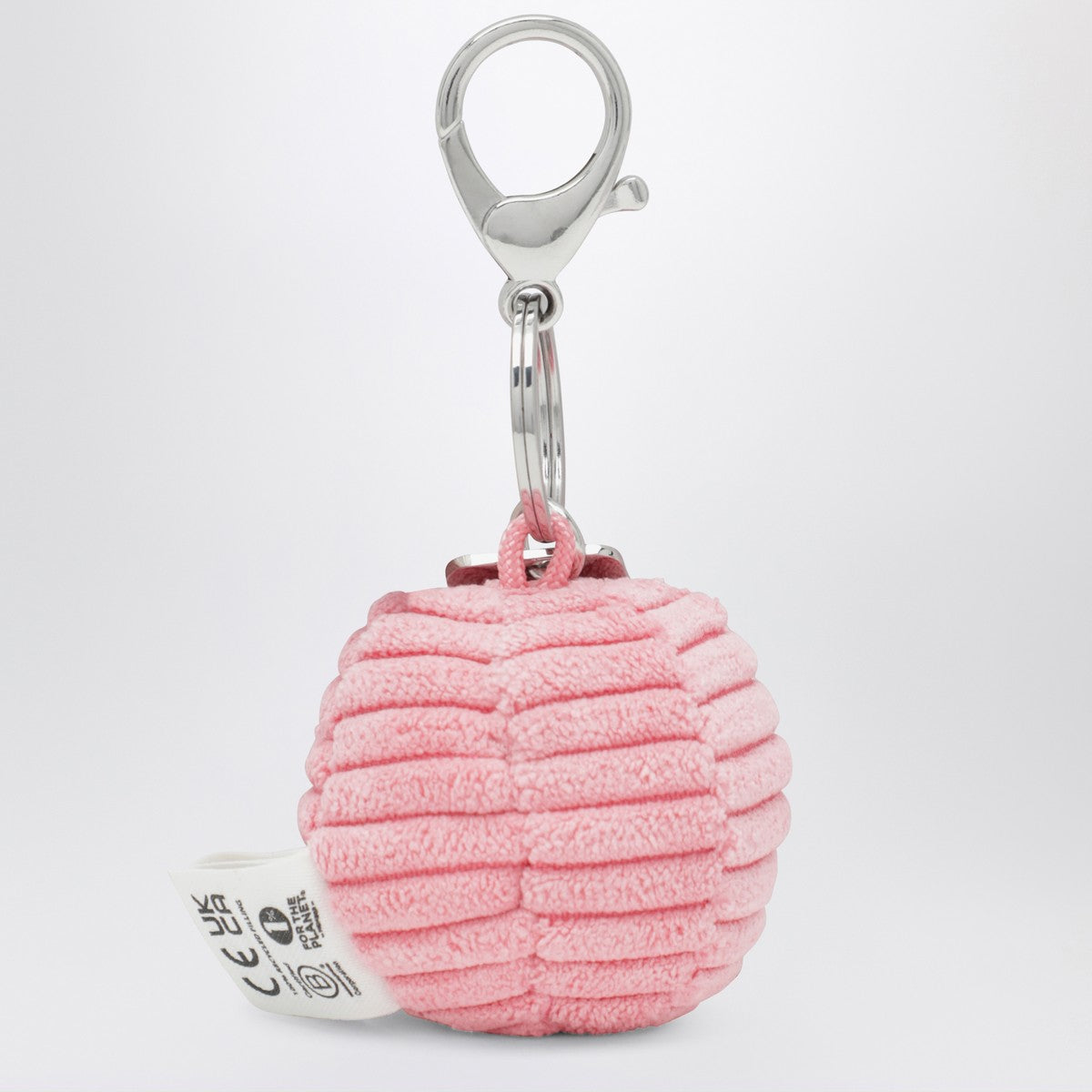 Bon Ton Toys Smiley velvet keychain pink Bon Ton Toys 