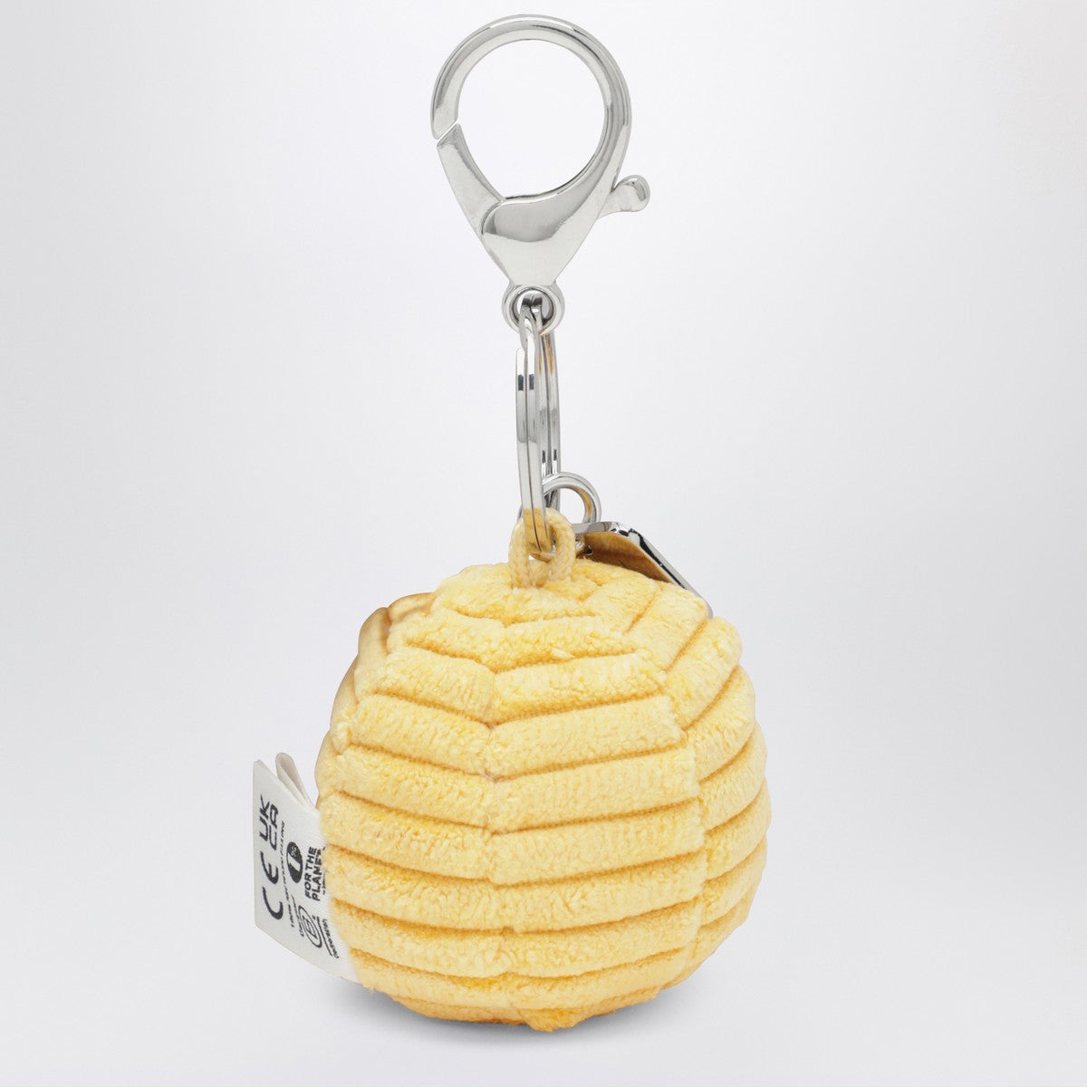 Bon Ton Toys Smiley velvet keychain yellow Bon Ton Toys 