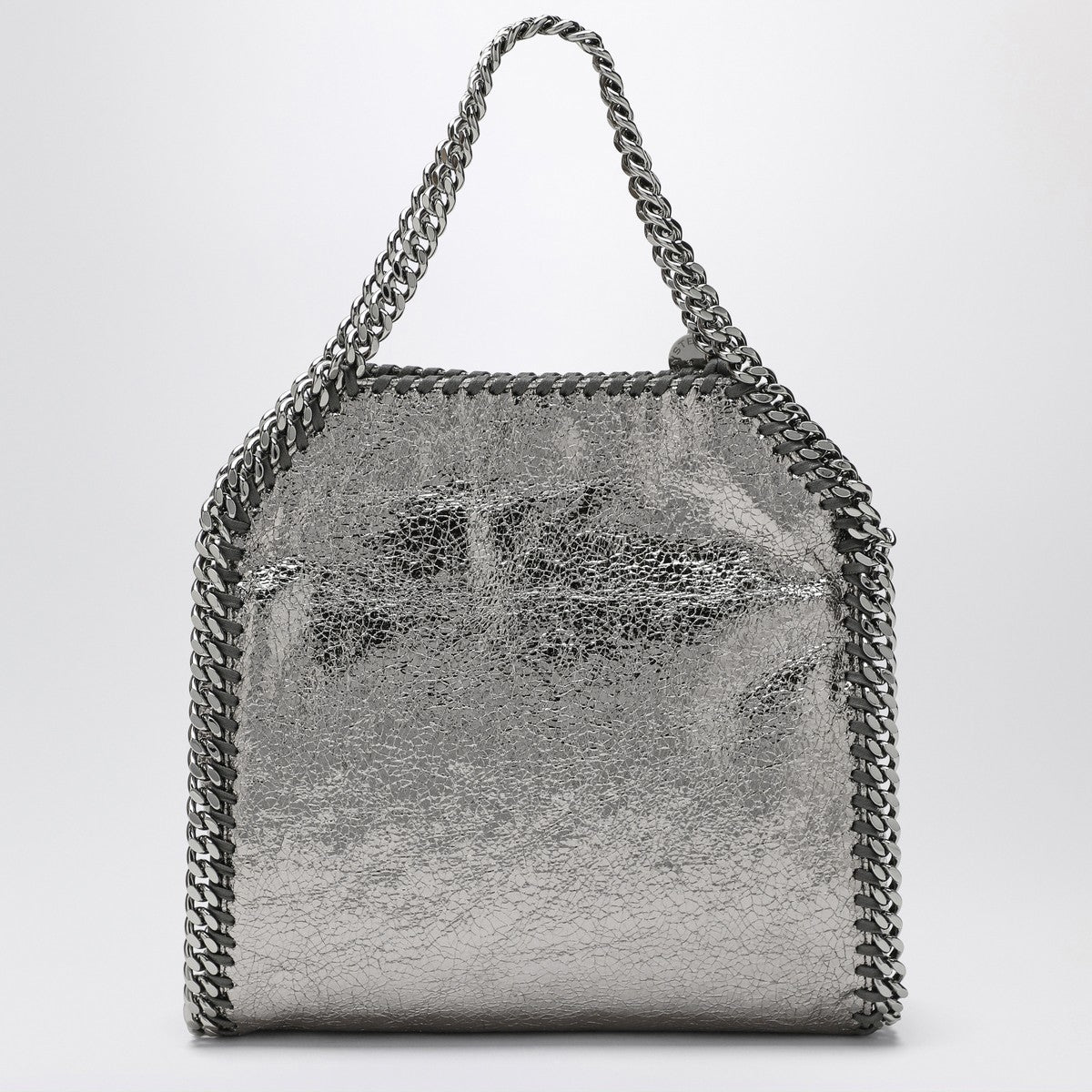 Stella McCartney Falabella mini metallic Steel Grey bag Stella McCartney 