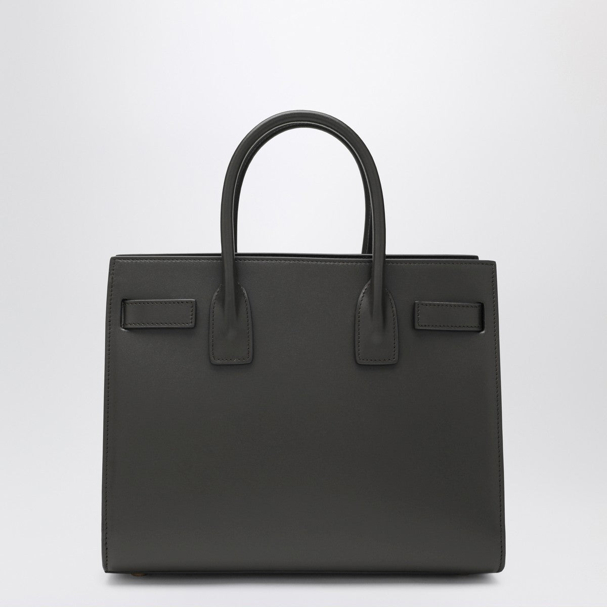 Saint Laurent Grey Sac De Jour Baby bag in smooth leather Saint Laurent 