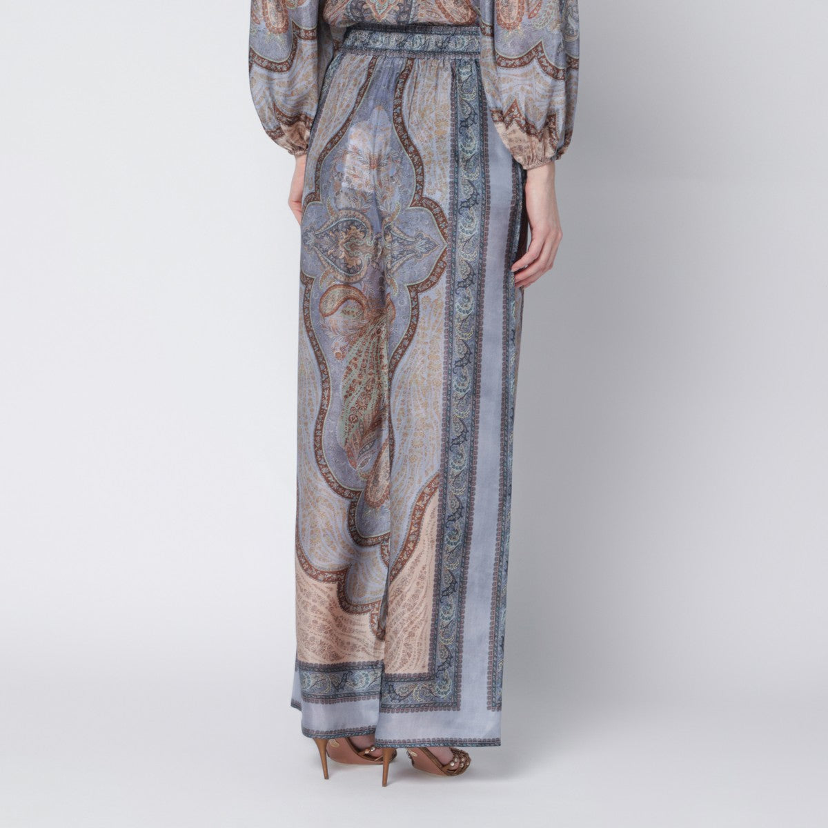 ZIMMERMANN Wanderlust trousers with tapestry print Zimmermann 