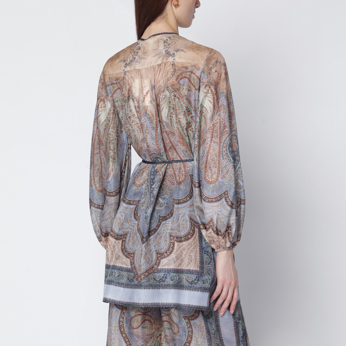 ZIMMERMANN Wanderlust blouse with tapestry print Zimmermann 