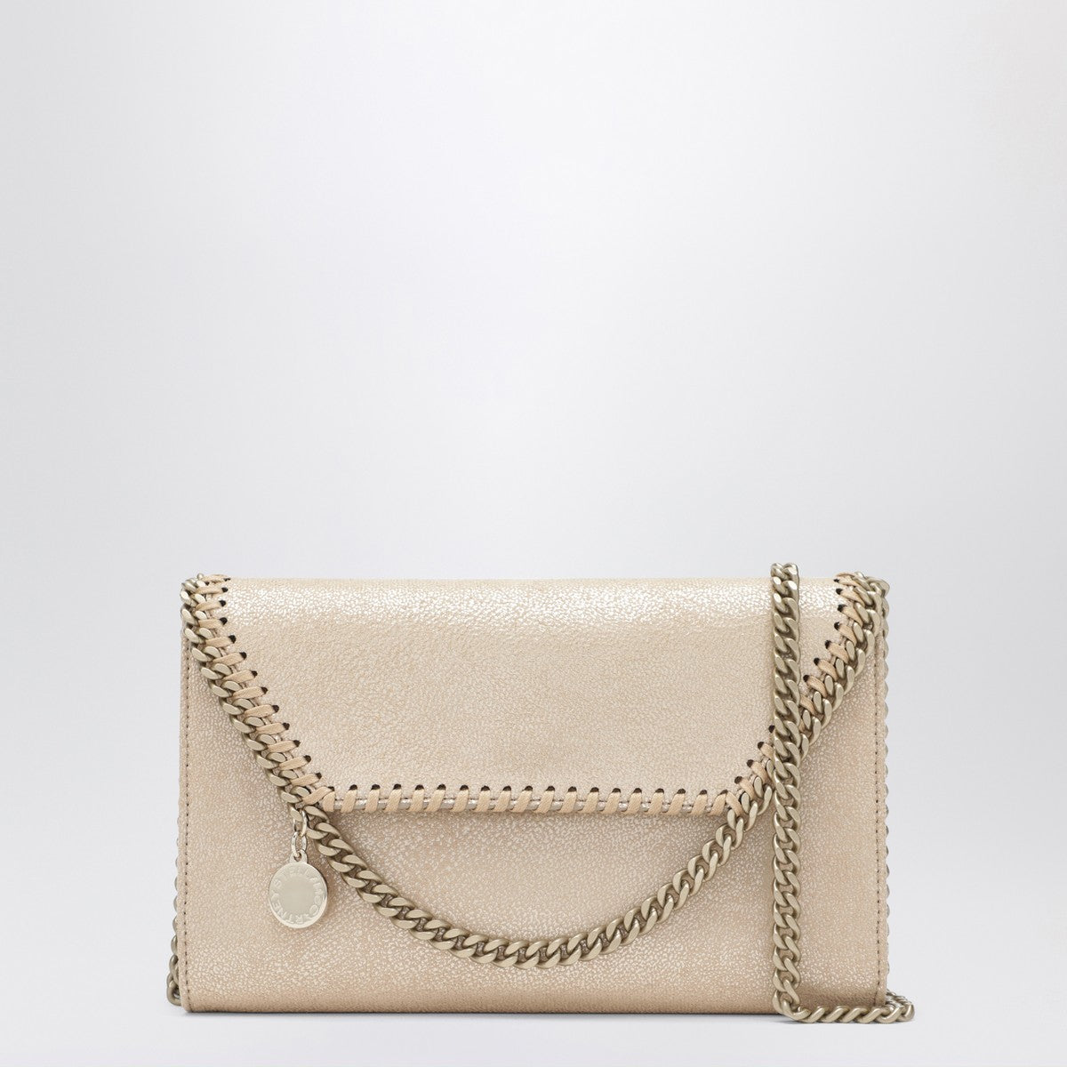 Stella McCartney Falabella Airlite Gold crossbody wallet bag Stella McCartney 