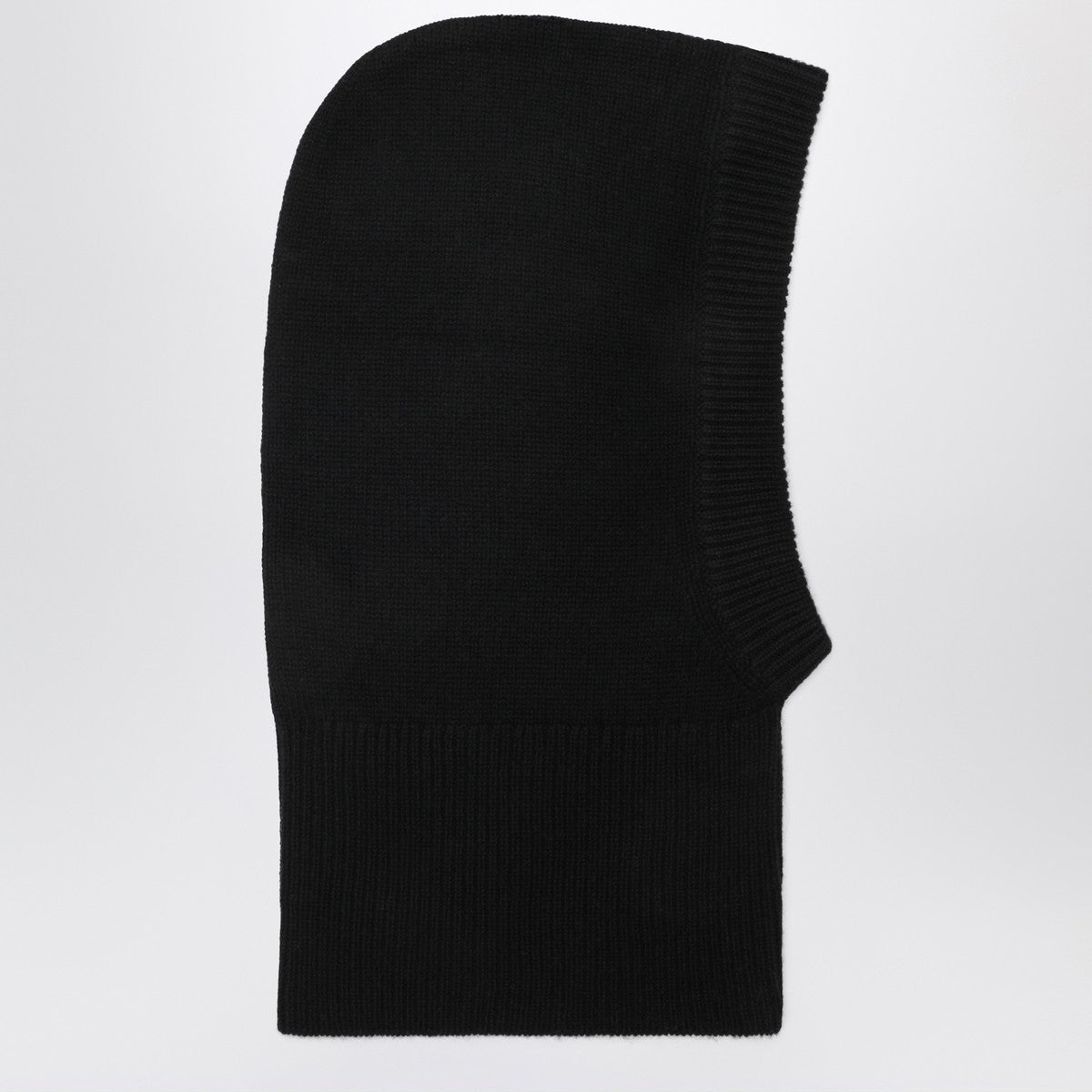 ALMADA LABEL Black wool and cashmere balaclava ALMADA LABEL 