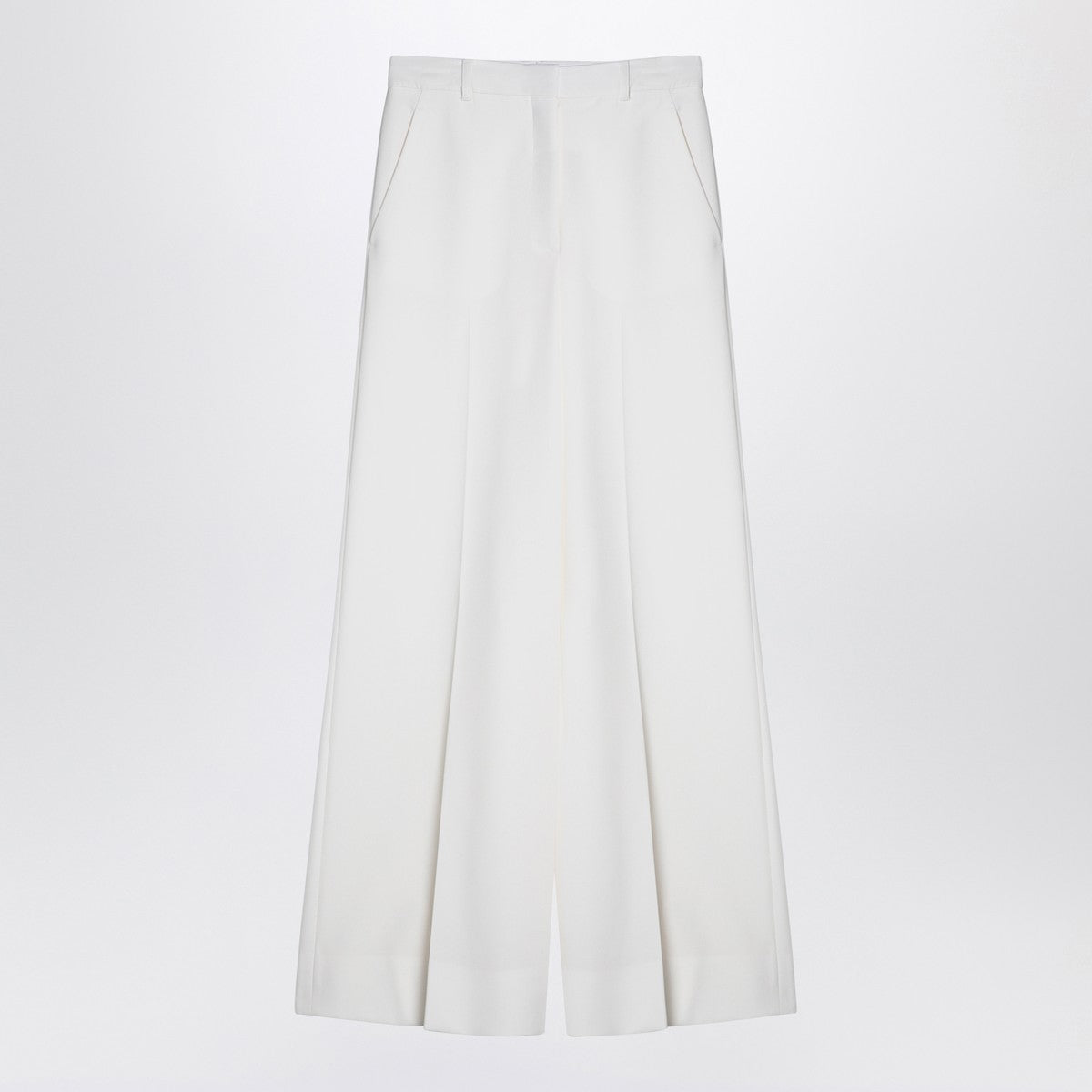 Stella McCartney Cream-coloured wool flared trousers Stella McCartney 