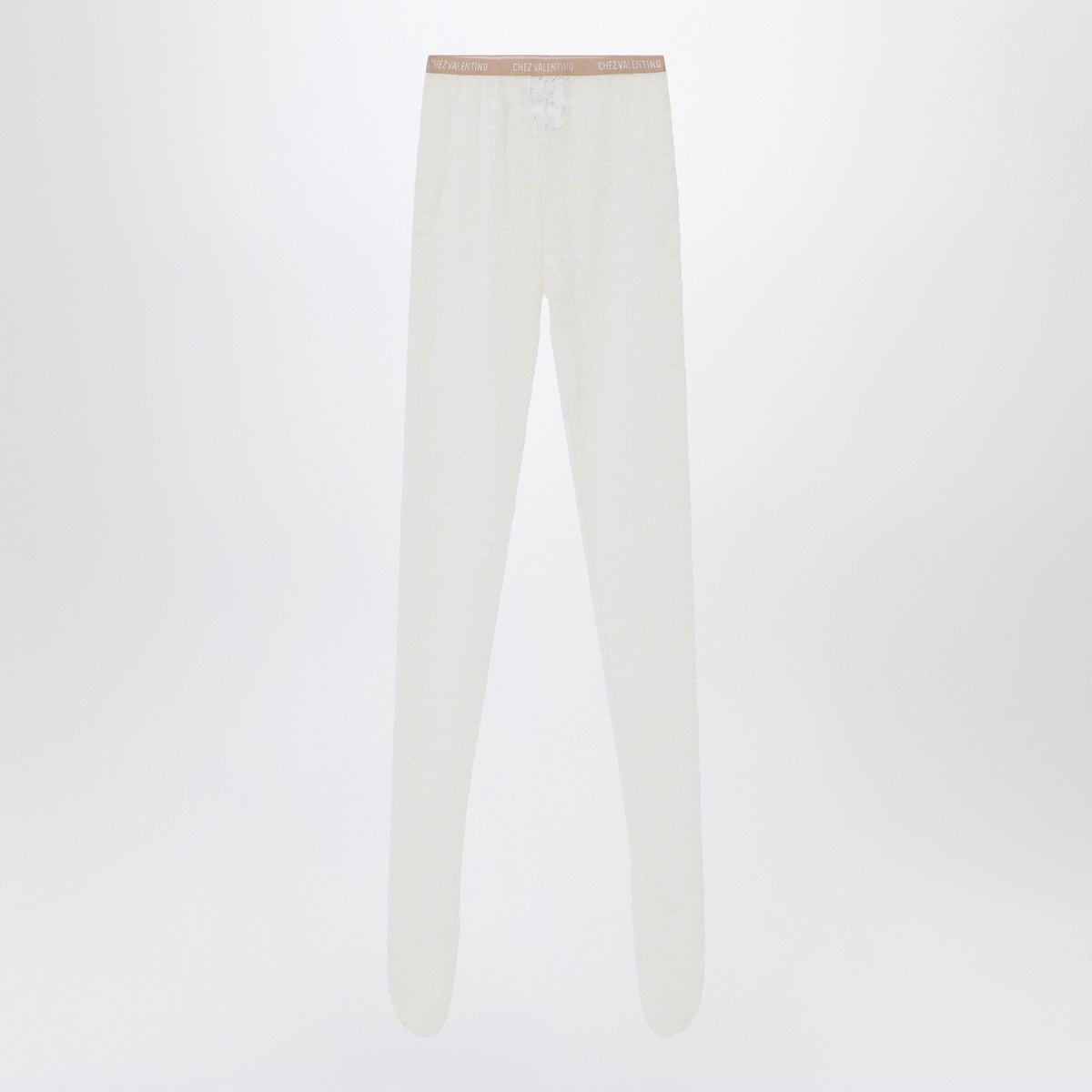 Valentino Garavani Ivory lace tights Valentino Garavani 