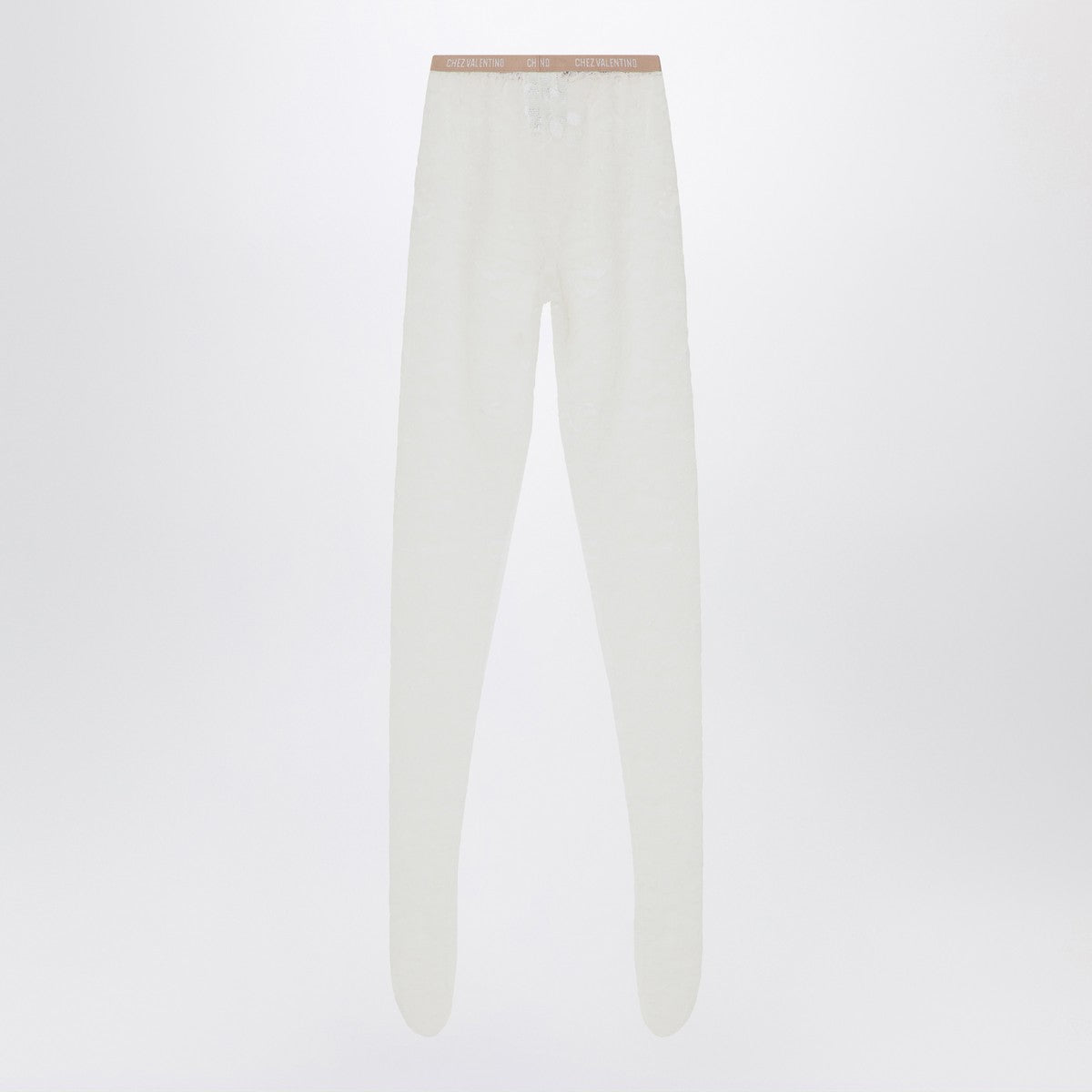 Valentino Garavani Ivory lace tights Valentino Garavani 